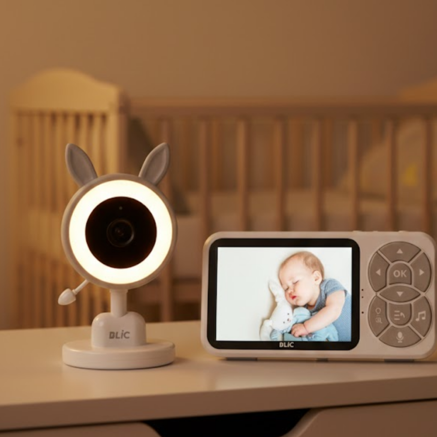 Multiple Camera Supported Baby Monitoring System with RGB Night Light