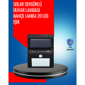 Solar Powered IP65 Waterproof 20 LED Wall Lamp