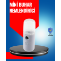 Mini Rechargeable Steam Humidifier – Portable, Energy-Saving, Cordless Use