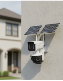 Solar Powered 4G IP Camera Outdoor Compatible With Motion Detection