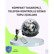 Desktop Bluetooth Disco Ball Light Show for Home and Party