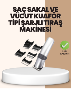 Shaver with Cleaning and Lubrication Set