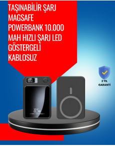 Aluminum Alloy, 20W PD Fast Charging and Magnetic Wireless Powerbank