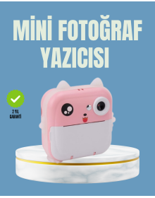 Instant Printing and High Resolution Dual Lens Camera