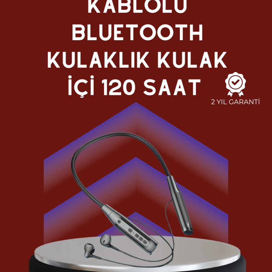 Wireless Bluetooth Headset – Clear Sound Quality, Touch Button, Noise Reducing Microphone