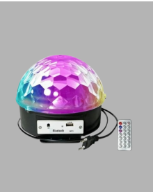 Bluetooth Controlled Desktop Disco Ball Light – Colorful LED Light Show and Remote Control