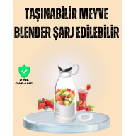 1200mAh Rechargeable, Lightweight and Practical Portable Blender