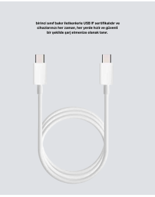 Durable Outer Coated 30W 5.0A Type-C Fast Charging and Data Cable