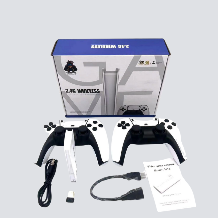 Multiplayer Retro Game Console with 3D and 4K Image Quality