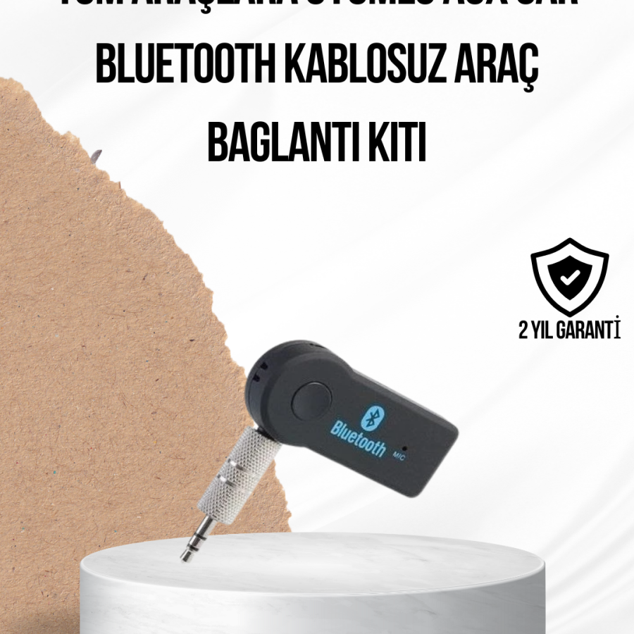 In-Car Bluetooth AUX Adapter and Phone Call Device