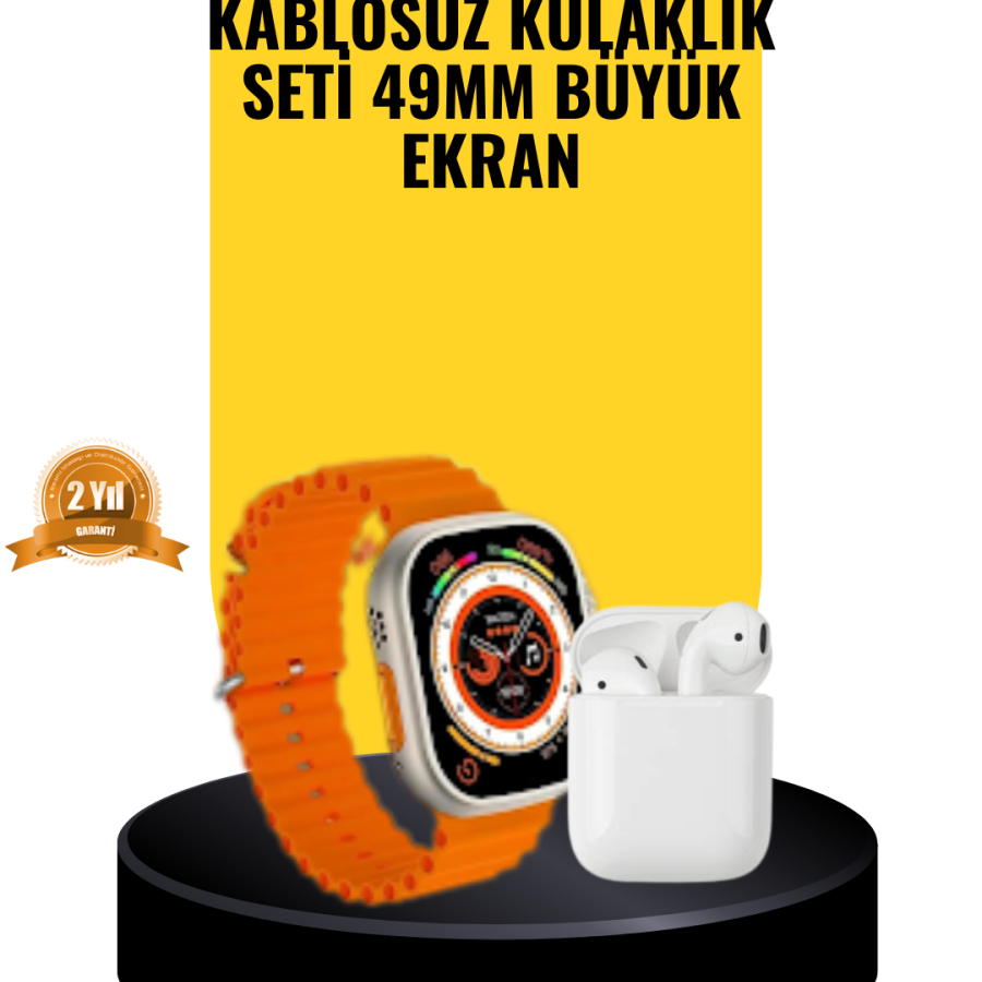Watch 9 Max Smart Watch Headset with Voice Call Feature