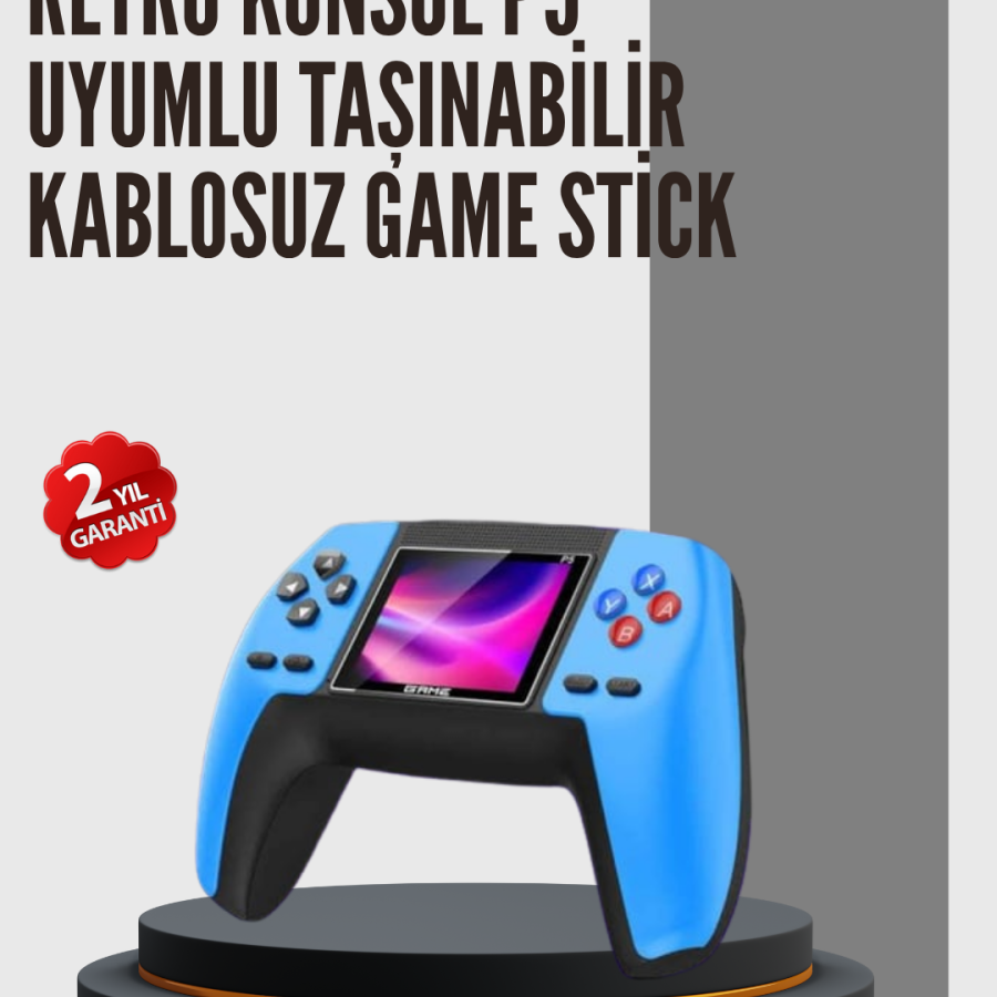Nostalgic Mini GamePad | 520 Ready Games, Plug and Play