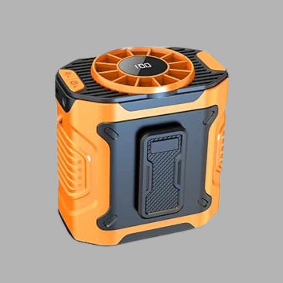Turbo Mini Fan with Digital Display – 3-Stage Speed, Quiet Operation and Type-C Charging Turbo Mini Fan with Digital Display – 3-Stage Speed, Quiet Operation and Type-C Charging