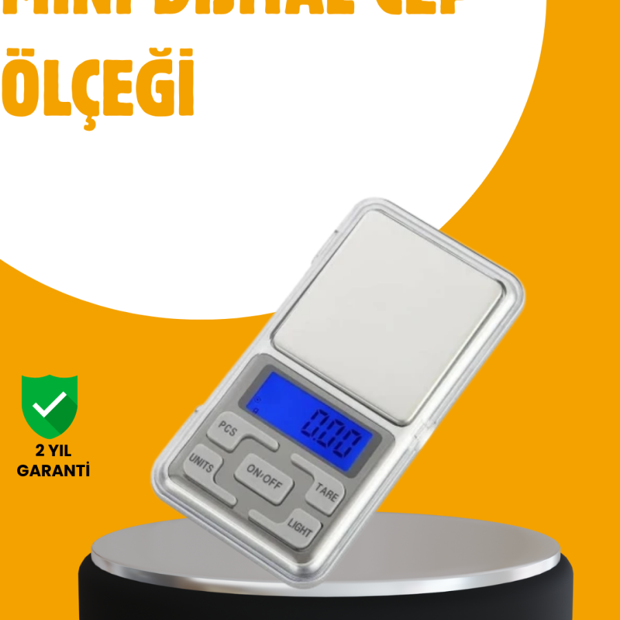 Portable Digital Pocket Scale with 5 Measuring Units