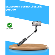 Bluetooth Selfie Stick with Remote Control – Illuminated, 130 cm Adjustable