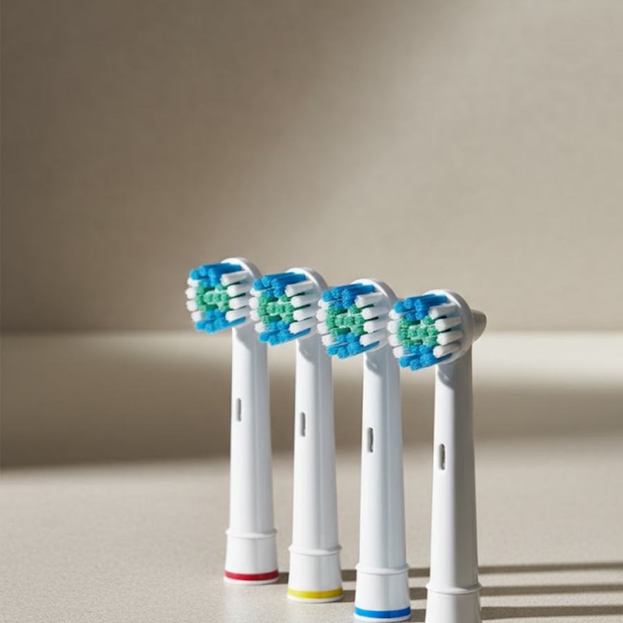 Gentle and Effective Replacement Head Set for Daily Oral Care