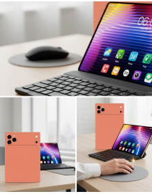 Tablet Computer Keyboard Case with Stylus and Glass Gift