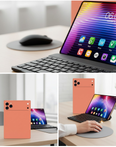 Tablet Computer Keyboard Case with Stylus and Glass Gift