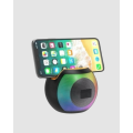 Bluetooth Speaker with RGB Lights – 360° Stereo Sound and 8 Hours Playtime
