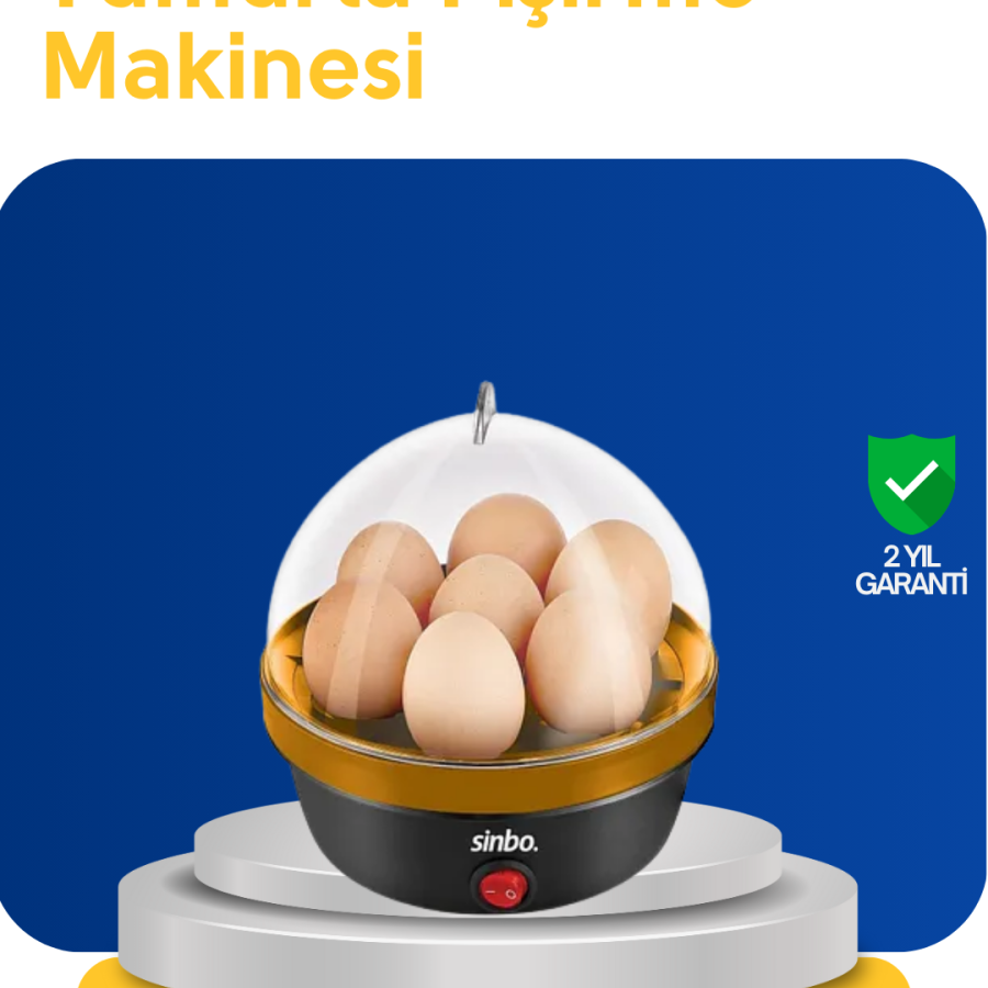 Egg Cooking Machine with Automatic Shut-Off Feature, 7 Capacity Egg Cooking Machine with Automatic Shut-Off Feature, 7 Capacity