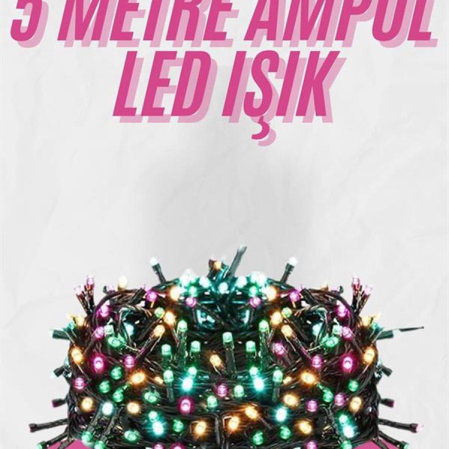 5 Meter Bulb LED Light Colorful RGB Multi Color Led Lighting