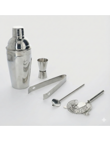 5 Piece Cocktail Preparation Set 550 Ml