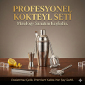 5 Parça Kokteyl Hazırlama Seti 550 Ml 5 Parça Kokteyl Hazırlama Seti 550 Ml