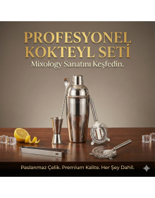 5 Piece Cocktail Preparation Set 550 Ml