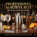 5 Parça Kokteyl Hazırlama Seti 550 Ml 5 Parça Kokteyl Hazırlama Seti 550 Ml