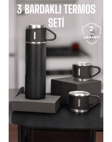 500 ml Capacity Portable Pressurized Thermos Set Ideal for Daily Use