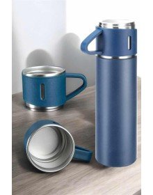 500 ml Capacity Portable Pressurized Thermos Set Ideal for Daily Use