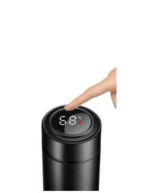 250 ml Insulated Thermos Bottle with LED Temperature Meter