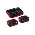 Einhell Twincharger 2X3.0 Ah Battery and Charger