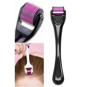 540 Needles Derma Roller 1Mm Titanium Tip Suitable for Hair Eyebrow Serum Use