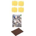 Set of 5 Car Door Handle Protector Anti-Scratch Transparent Sticker Film Protection Set