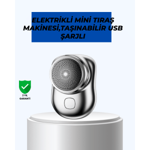 Shaver with micro vibration motor, low noise, USB port