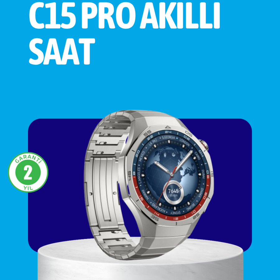 Rechargeable Smart Watch with Durable Band Rechargeable Smart Watch with Durable Band