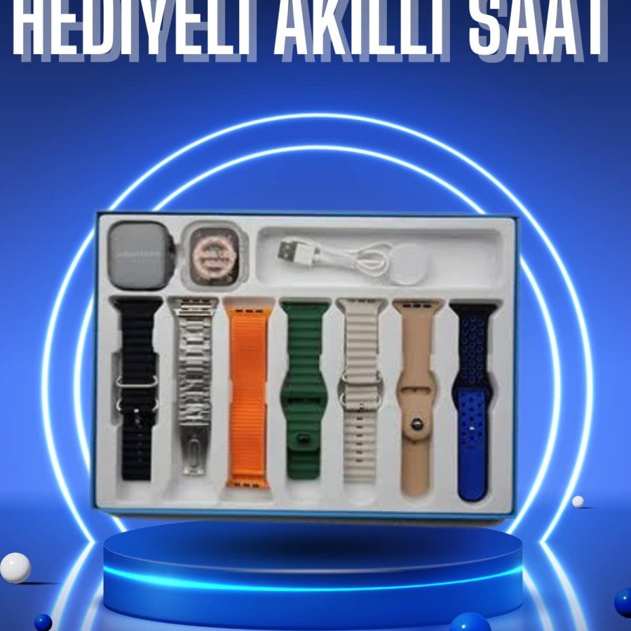 Smart Watch 7 Strands Gift Calendar Alarm Pulse Meter Notification Vision Voice Call