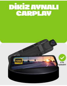 Ultra Wide Angle Vehicle Camera with Touch Mirror Recording