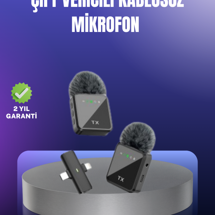 Wireless Dual Lapel Microphone for Vlog Podcasts and Interviews Wireless Dual Lapel Microphone for Vlog Podcasts and Interviews