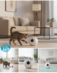Smart In-Home Tracking Camera Baby Caregiver and Pet Compatible