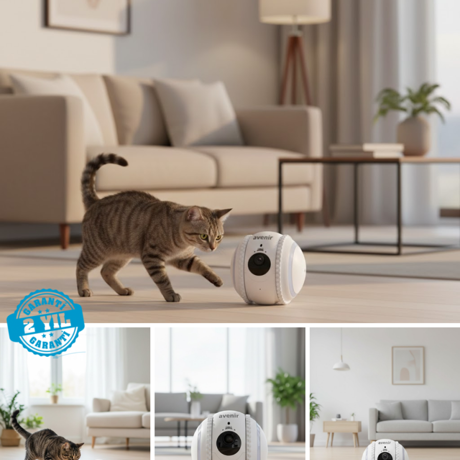 Smart In-Home Tracking Camera Baby Caregiver and Pet Compatible