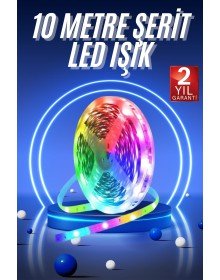 RGB Neon Strip Led Lamp 10 Meters Suitable for Indoor Design
