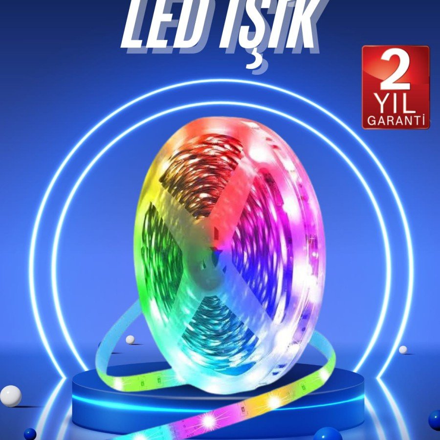 RGB Neon Strip Led Lamp 10 Meters Suitable for Indoor Design