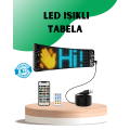 USB Supported LED Store Sign – Colorful RGB Scrolling Text Panel