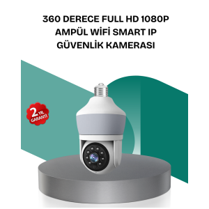 Wireless 360° Rotating Head Full HD Security Camera