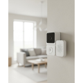 RECHARGEABLE CAMERA DOOR BELL WHITE