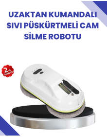 Smart Glass and Window Cleaning Robot with Remote Control