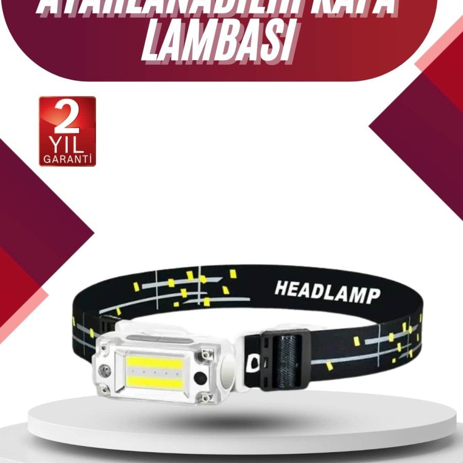 High Light Rechargeable and Sensor LED Head Lamp Camping Lamp