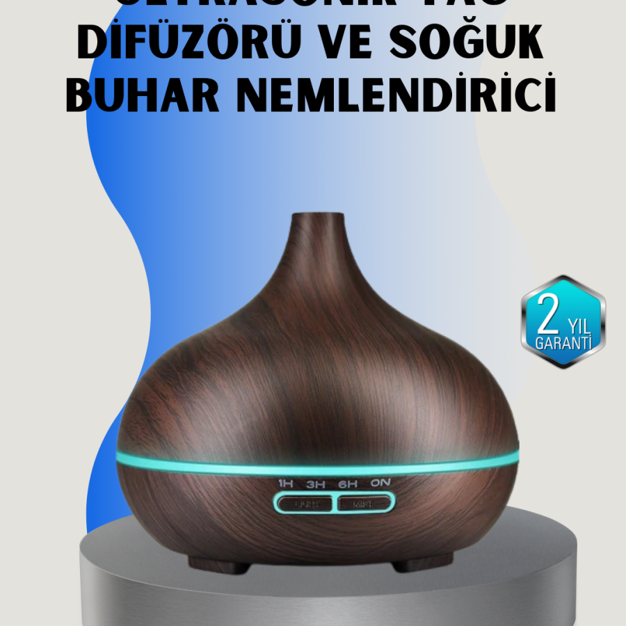 Quiet Ultrasonic Air Humidifier for Home and Office